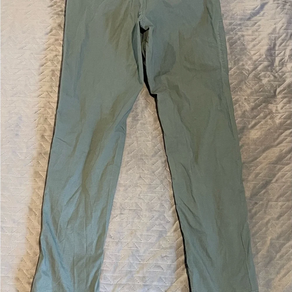 Bylt drawstring pants mens size large green‎ pre-owned condition